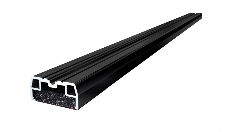 Karle & Rubner TERRACON® SMART Isostep 40 x 23mm schwarz 1800mm lang