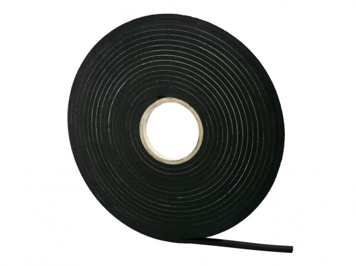 beko TERRASYS Distanz- und Belüftungsband 10 x 6 mm, 10m lang , schwarz, einseitig selbstklebend
