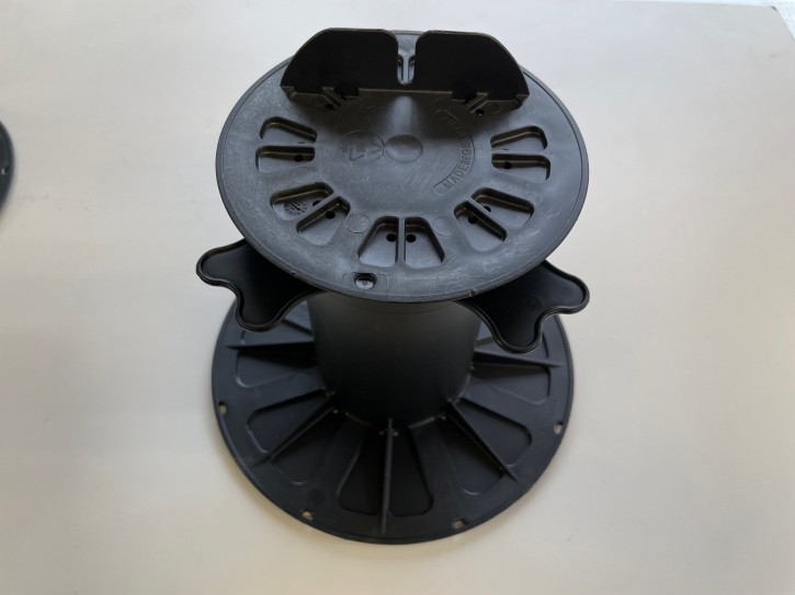 GS Terrassenlager Base  justierbar, Volle Verpackungseinheit Aufbauhöhe von 170 –270 mm / 18 Stück